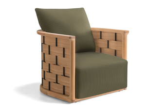 PALINFRASCA - Garden armchair with armrests _ Molteni & C.